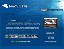 Tablet Screenshot of dreamerscorp.com